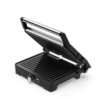 AENO Electric Grill EG2: 2000W, Temperature regulation, Max opening angle -180°, Plate size 290*234mm Galda Grils