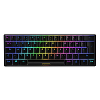 Sharkoon Tastatur Skiller SGK50S4 Gaming schwarz/blau klaviatūra