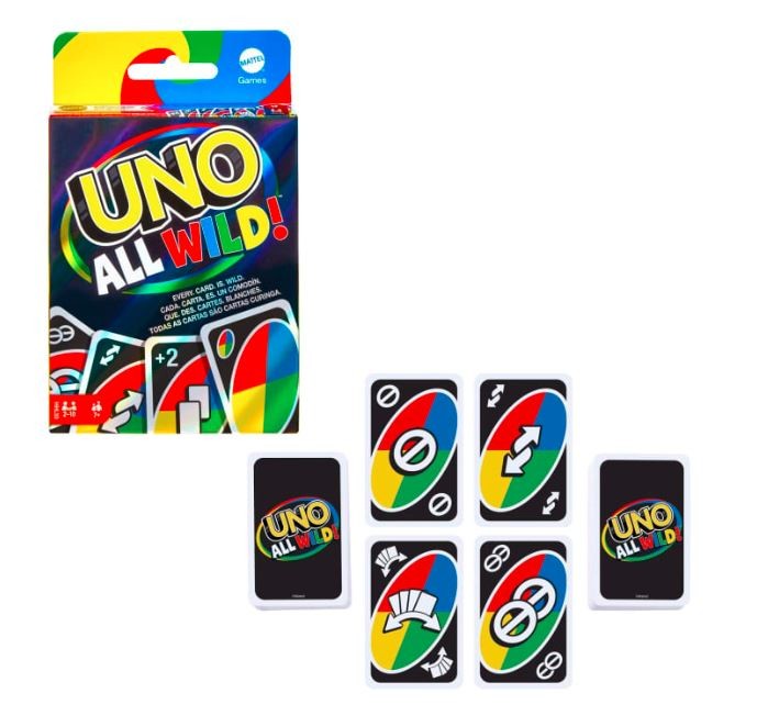 UNO All Wild Card Game puzle, puzzle