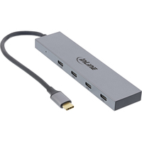 InLine USB-C-Hub, USB 3.2, 4x USB-Typ-C USB centrmezgli