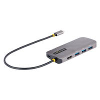 USB C Multiport Adapter, 4K 60Hz HDMI Video, 3-Port 5Gbps USB-A 3.2 Hub, 100W... Portatīvais dators