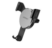 UGREEN Gravity Drive Air Vent Car Mount Phone Holder Black Mobilo telefonu turētāji