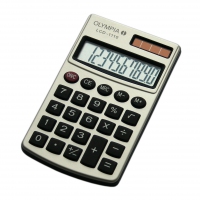 Olympia Taschenrechner LCD-1110 silber kalkulators