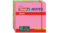 tesa Neon Notes 6 x 80 Blatt pink/gelb/grun 75 x 75mm