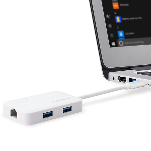 EDIMAX EU-4308 Eth Adp  1xGbE USB-C 3xUSB 3.0 adapteris