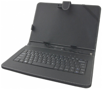 ESPERANZA Keyboard + Case for 10,1'' Tablet EK125 MADERA | Ecologic Leather planšetdatora soma