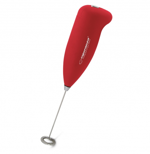 Esperanza EKF001R Mini Milk Frother red