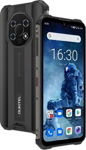 Oukitel WP13 8/128 GB 5280 mAh Smartphone Black Mobilais Telefons