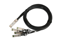 Cable QSFP+ DAC 40Gbps 4x10Gbps 3m datortīklu aksesuārs