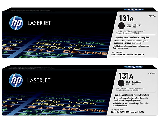 HP 131X 2-PACK TONER BLACK toneris