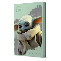 SEAGATE STAR WARS GAMING HDD 2TB GROGU 2.5IN USB 3.2 GEN 1 EXTERNAL HDD SSD disks