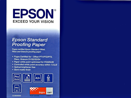 Epson Proofing Paper Standard - Halbmattes Proofing-Papier -9 mil - Roll (61 cm x 30,5 m) - 240 g/m2 - 1 Rolle(n) papīrs