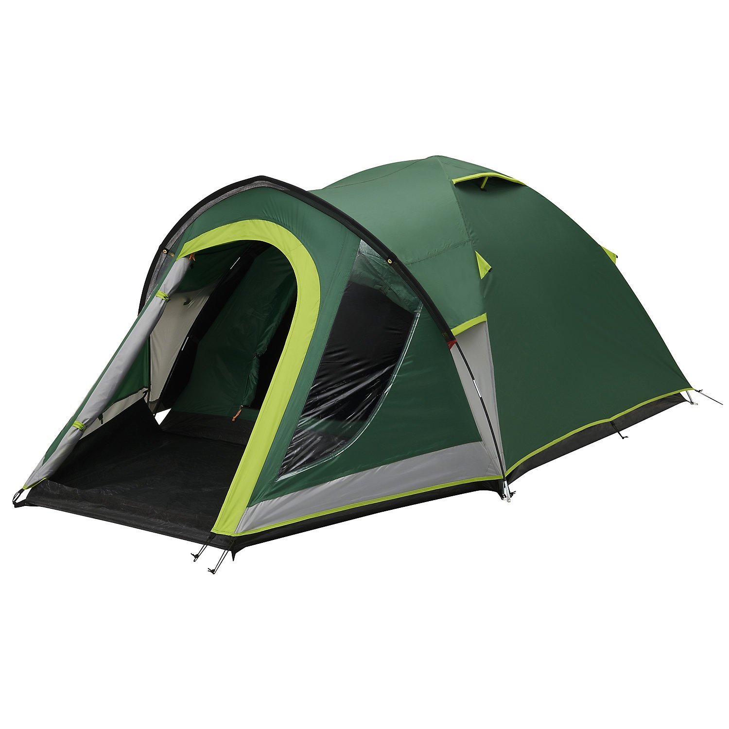 Coleman 3-person Dome Tent KOBUK VALLEY 3 Plus - dark green telts Kempingiem, pārgājieniem
