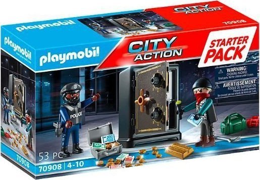 Playmobil City Action 70908 Starter Pack Bank Robbery konstruktors