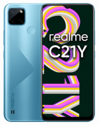 Realme C21Y 64GB Cross Blue 6941399059290 RMX3263L6 (6941399059290) Mobilais Telefons