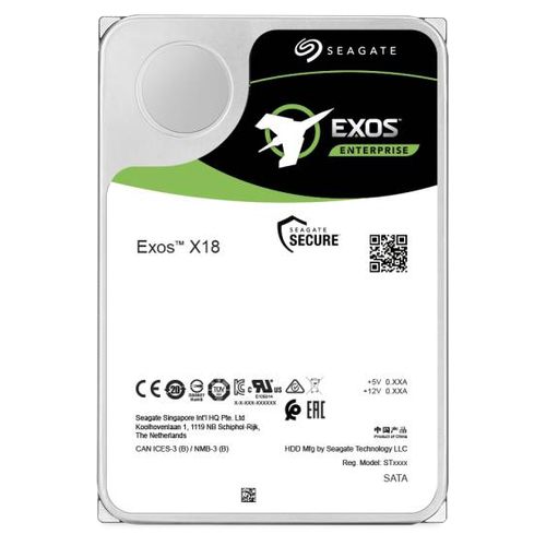 SEAGATE Exos X18 14TB SAS 512e/4Kn cietais disks