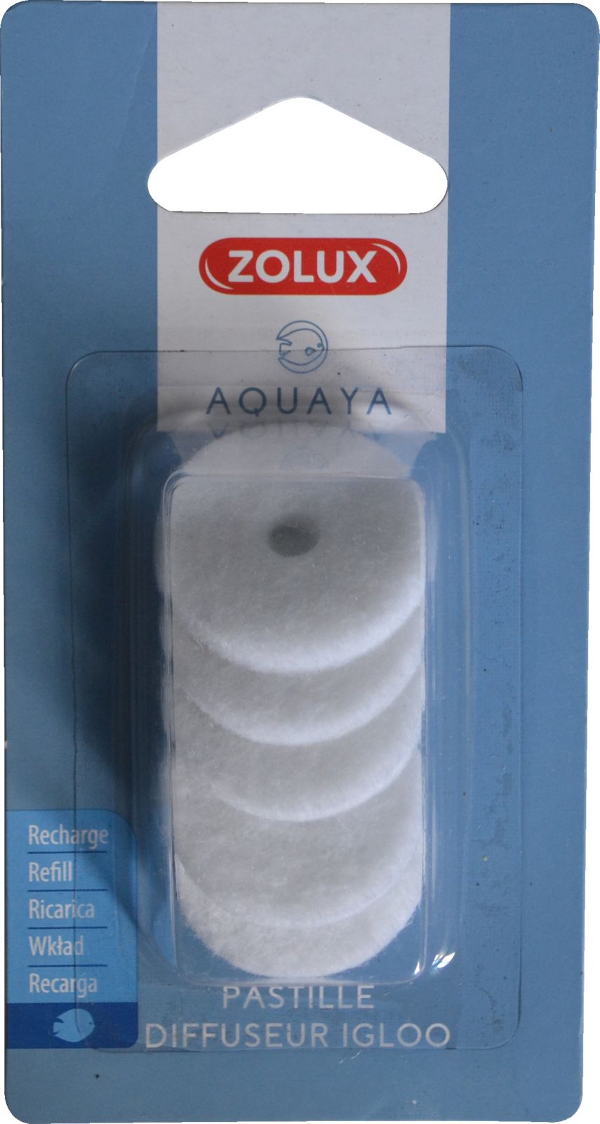 Zolux Aquaya 5 Zapasowych Podkladek Do Dyfuzora Powietrza Igloo 10104395 (3336023213163)