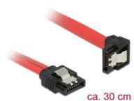 SATA-Kabel Delock SATA III -> SATA down St/St 0.30m rot Clip kabelis datoram