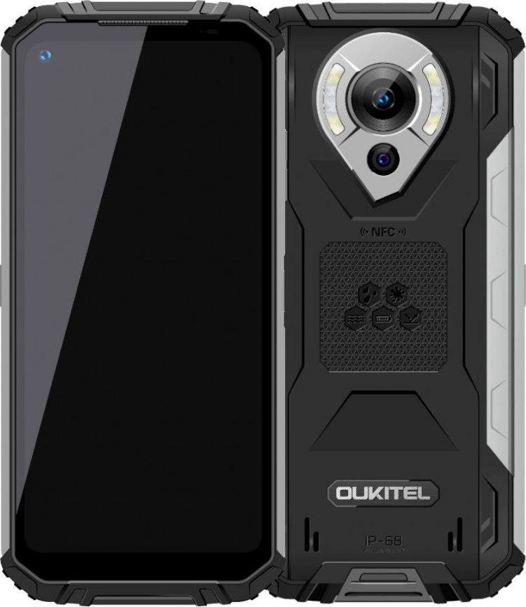 Smartfon Oukitel WP16 8/128GB Dual SIM Czarny 9913661 Mobilais Telefons