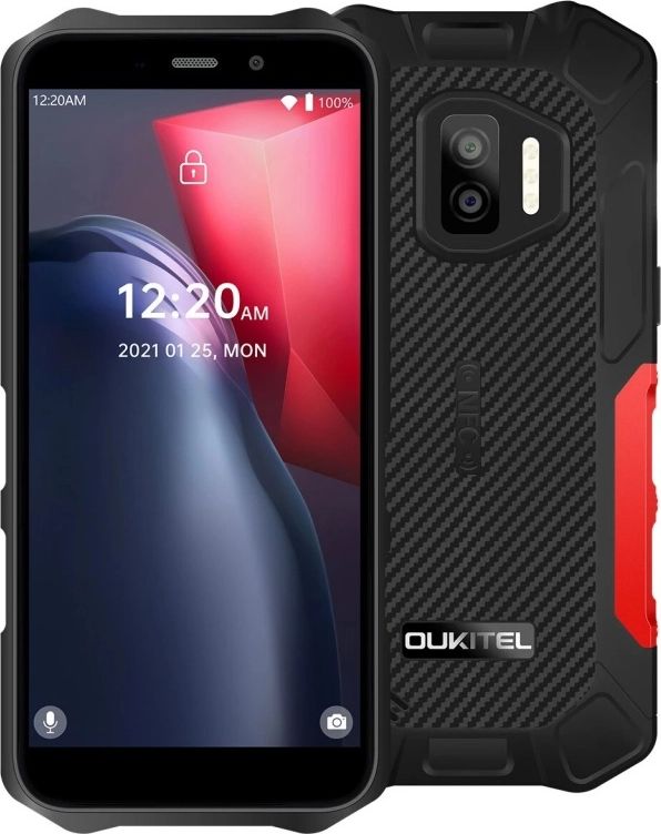 Smartfon Oukitel WP12 Pro 4/64GB Dual SIM Czarno-czerwony 8854144 Mobilais Telefons