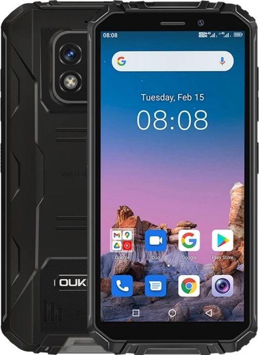 Oukitel WP18 Dual SIM 4/32GB Black Mobilais Telefons