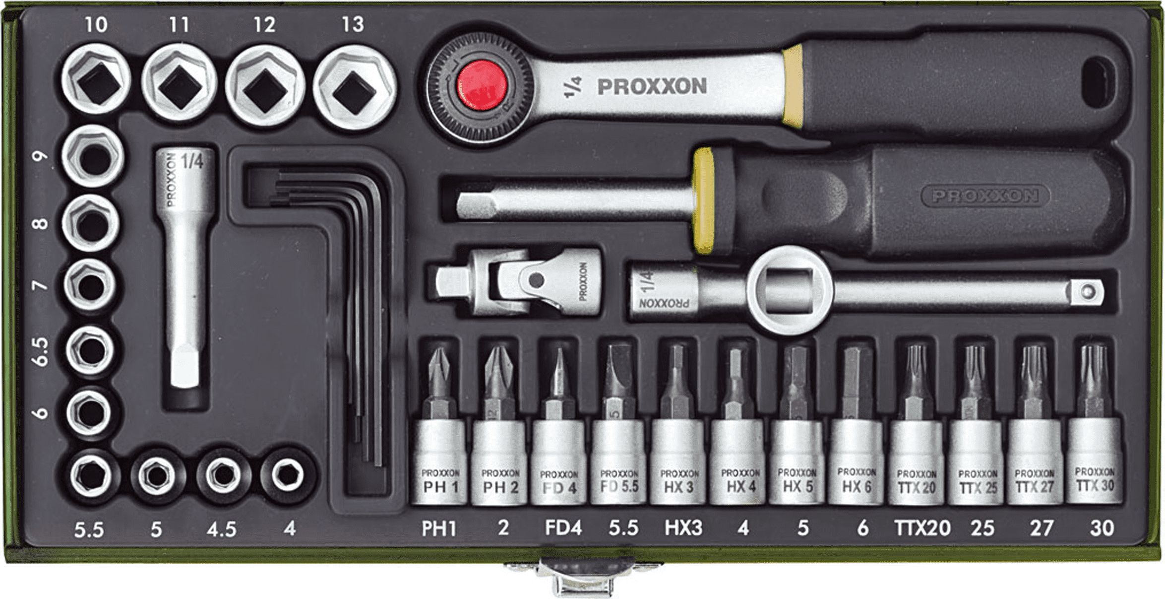 Tool set Proxxon 36 pcs. (PR23080)