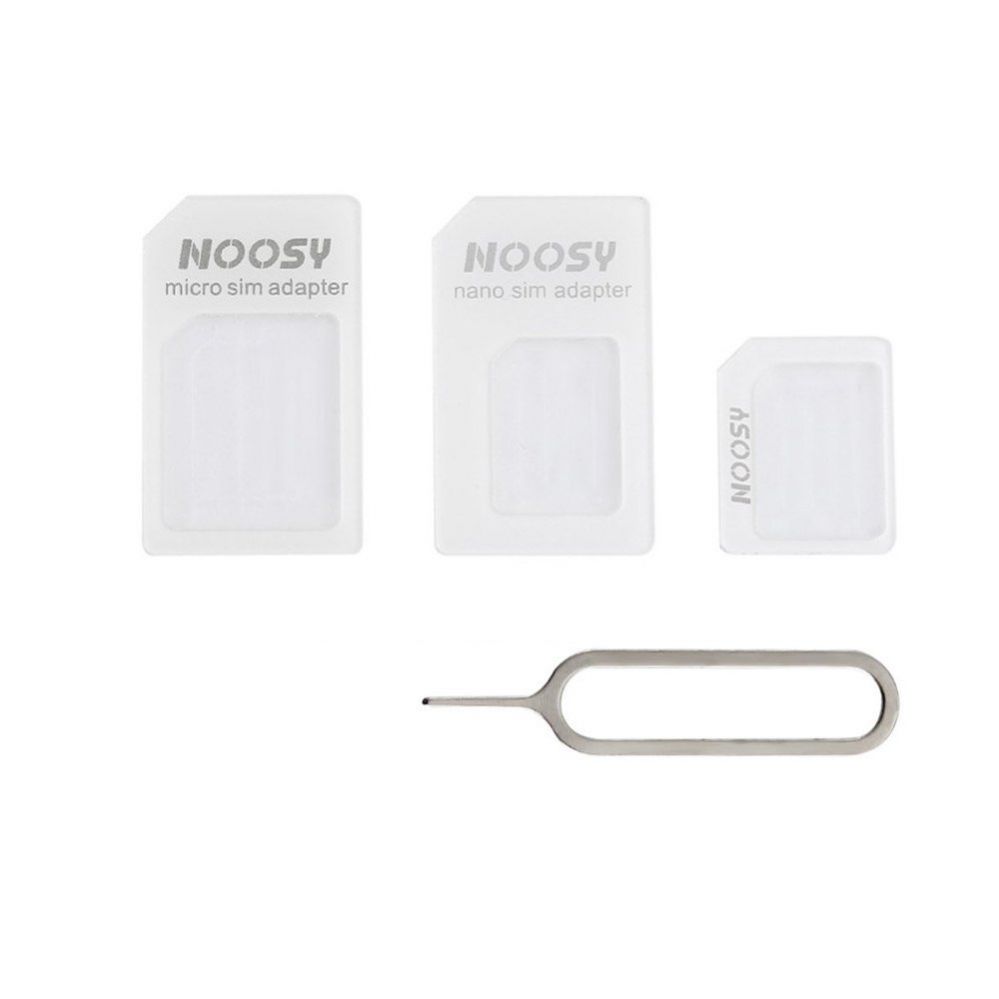 iLike Adapter Nano Micro SIM 3 in1 Set + Key  aksesuārs mobilajiem telefoniem