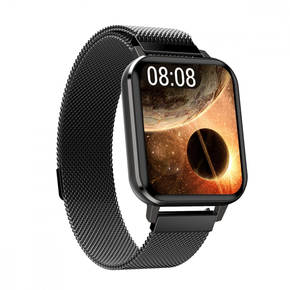 Smartwatch MaxCom Fit FW45 AURUM 2 black Viedais pulkstenis, smartwatch