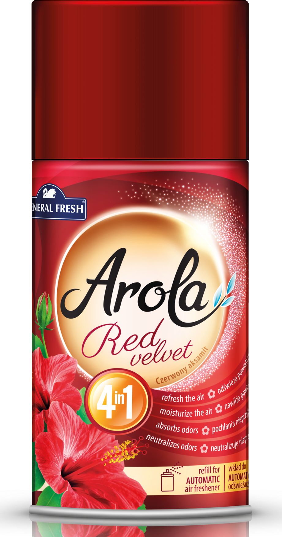 General Fresh GENERAL FRESH AROLA Red Velvet 250ml - zapas do odswiezacza 7500580 (5900785707420)