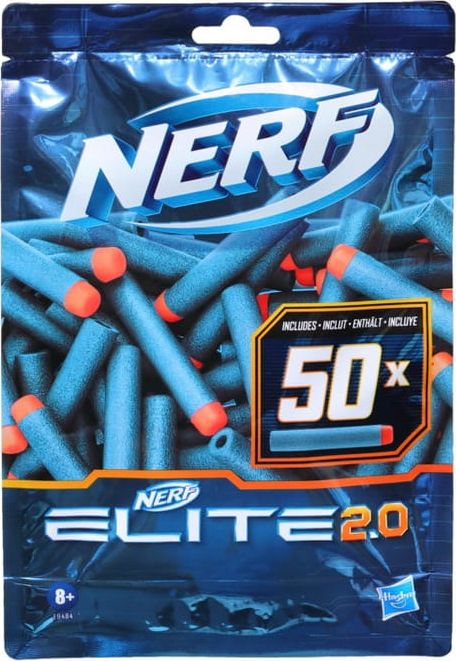 NERF Elite 2.0 Refill 50 Darts blue E9484 5010993747580 Rotaļu ieroči