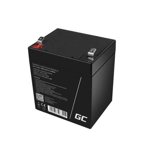 Green Cell AGM Battery 12V 4.5Ah UPS aksesuāri