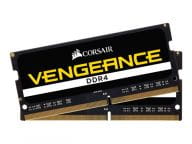 Corsair DDR4 - 16 GB -2933 - CL - 19 - Dual kit, Vengeance (black, CMSX16GX4M2A2933C19) operatīvā atmiņa