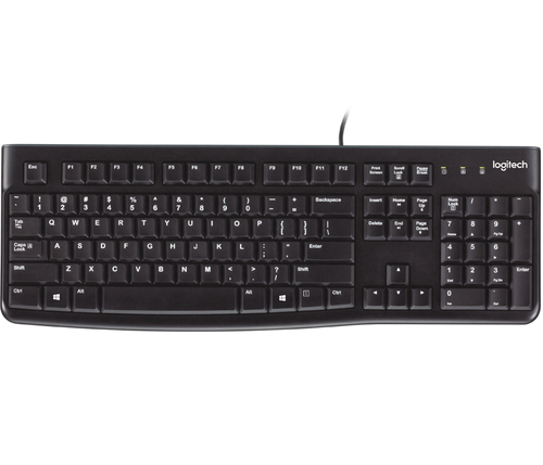 LOGITECH Corded  Keyboard K120 - Business EMEA - Slovenian layout - BLACK klaviatūra