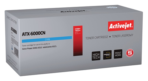 ActiveJet ATX-6000CN cyan toner for drukarki laserowej Xerox (zamiennik 106R01631) Supreme toneris