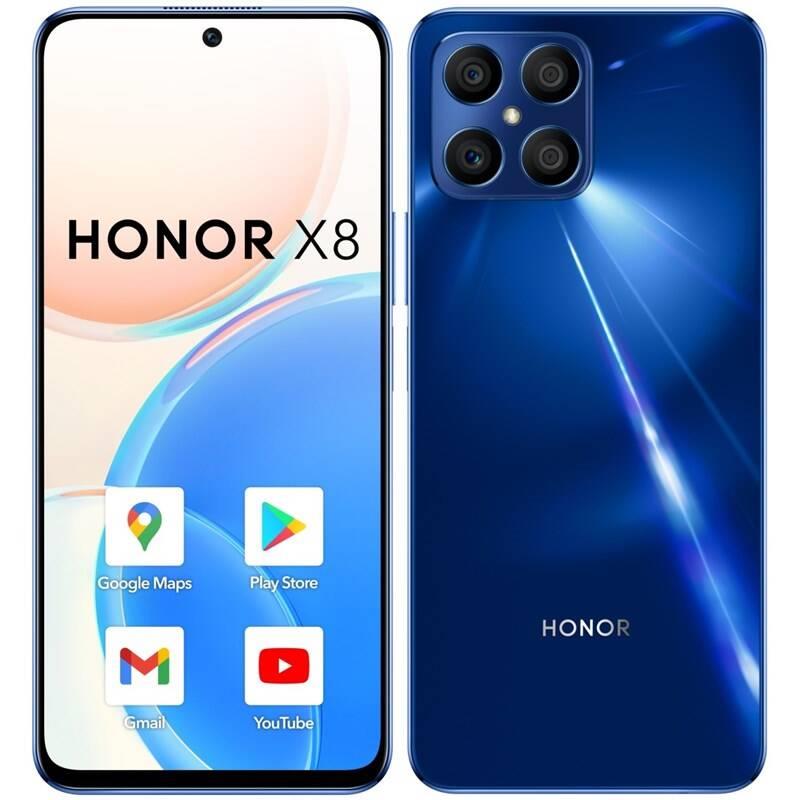 HONOR X8 6.7'' 6/128GB 4000MAH BLUE Mobilais Telefons