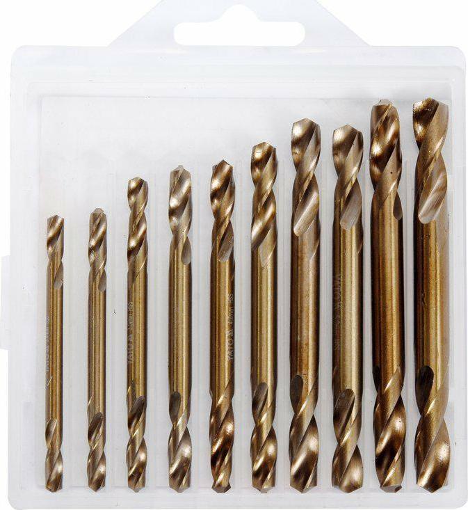 Yato Drill TWO-SIDED DRILLS FOR METAL 3-6mm 10pcs YT-40025