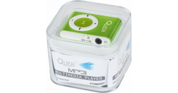 Quer MP3 player with card reader Green MP3 atskaņotājs