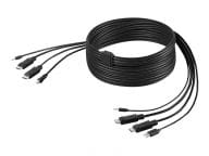 Secure KVM Combo Cable - Tastatur- / Video- / Maus- / Audio-Kabel - TAA-konfo... adapteris