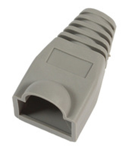 MicroConnect KON503G Boots RJ45 Grey 50pack 50pcs in one bag tīkla kabelis