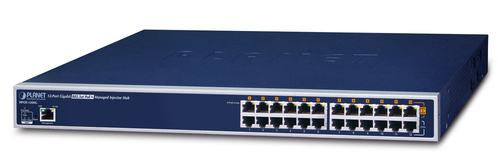 PLANET HPOE-1200G 12-port PoE Injector 802.3af/at tīkla iekārta