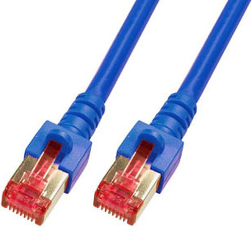 EFB RJ45 Patchkabel S/FTP, Cat.6, LSZH, 1m, blau tīkla kabelis