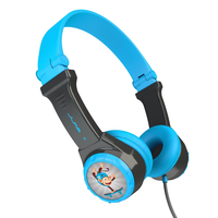 JLab Audio JBuddies Folding Kids, blue 812887014212 On ear kids headphone IEUHJBUDDIESRGRYBLU6
