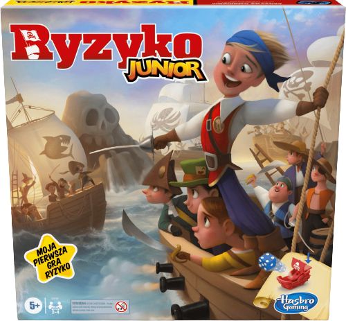 Hasbro Gra planszowa Ryzyko Junior E6936 1200 (5010993768998) galda spēle