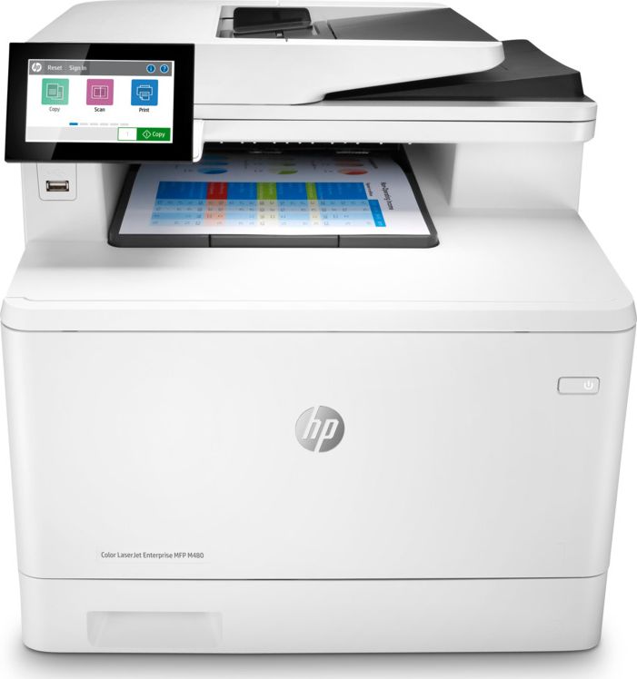 HP LaserJet Enterprise MFP M480f - multifunction printer - color printeris