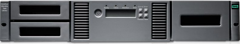 Streamer Hewlett-Packard HP MSL2024 0-Drive Tape Library (AK379A)
