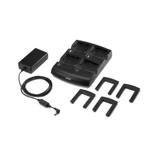 4-Slot Cradle Kit Innenraum Schwarz (KIT-SAC9000-4001ES) svītru koda lasītājs