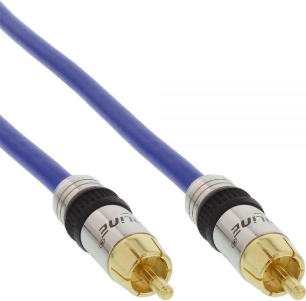 InLine 89420P 20m RCA RCA Blau Audio-Kabel (89420P) adapteris