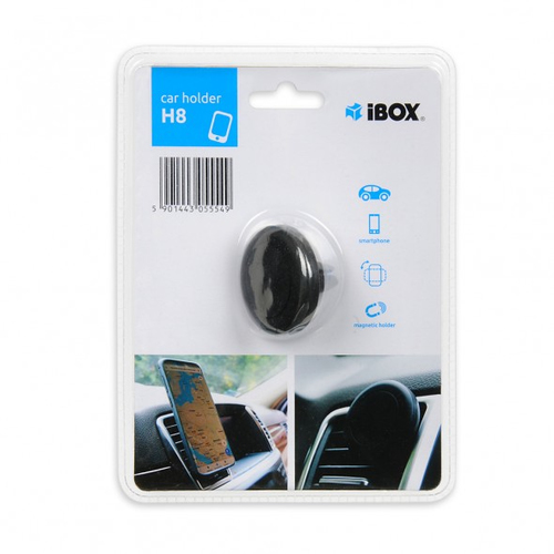 iBOX H8 Magnetic Car Holder for Smartphone Mobilo telefonu turētāji