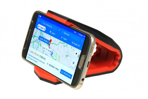 iBOX H4 Alligator Car Holder for Smartphone BLACK-RED Mobilo telefonu turētāji