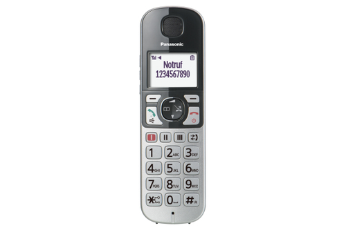 Panasonic KX-TGQ500GS silver aksesuārs mobilajiem telefoniem